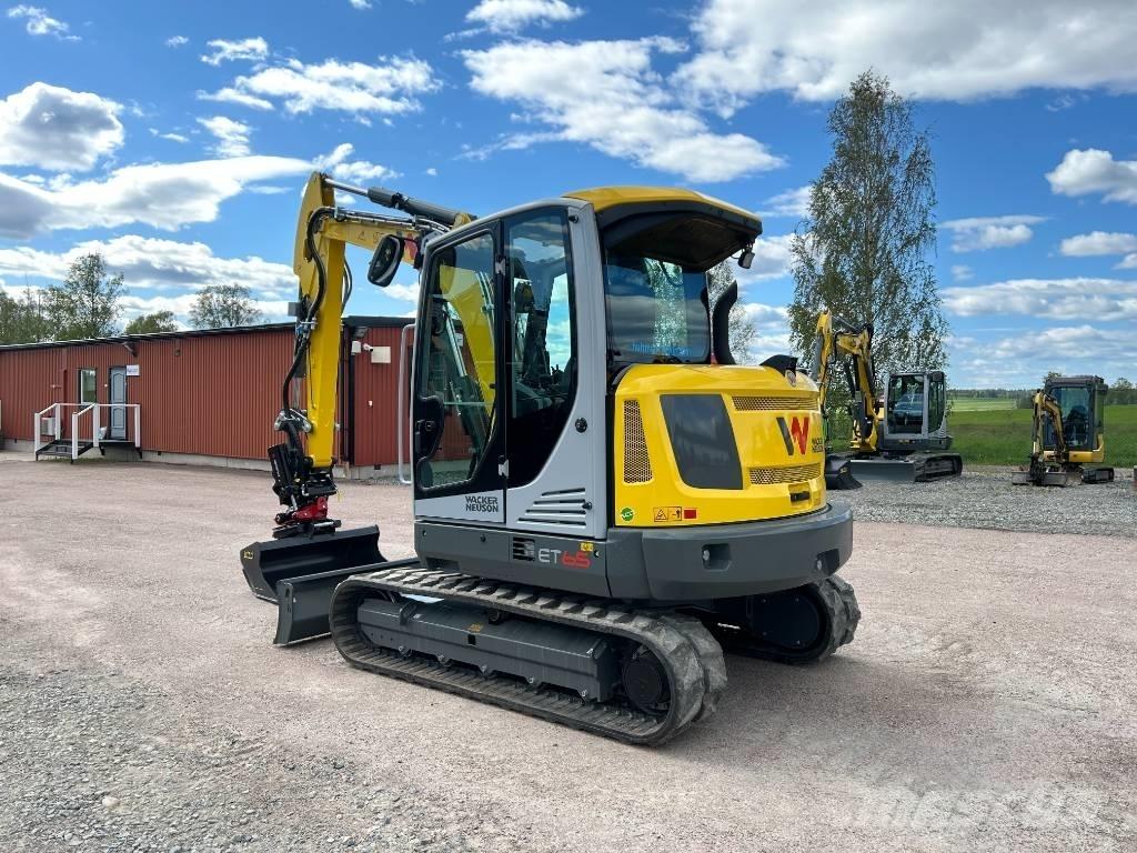 Wacker Neuson ET65 Mini ekskavatörler, 7 tona dek