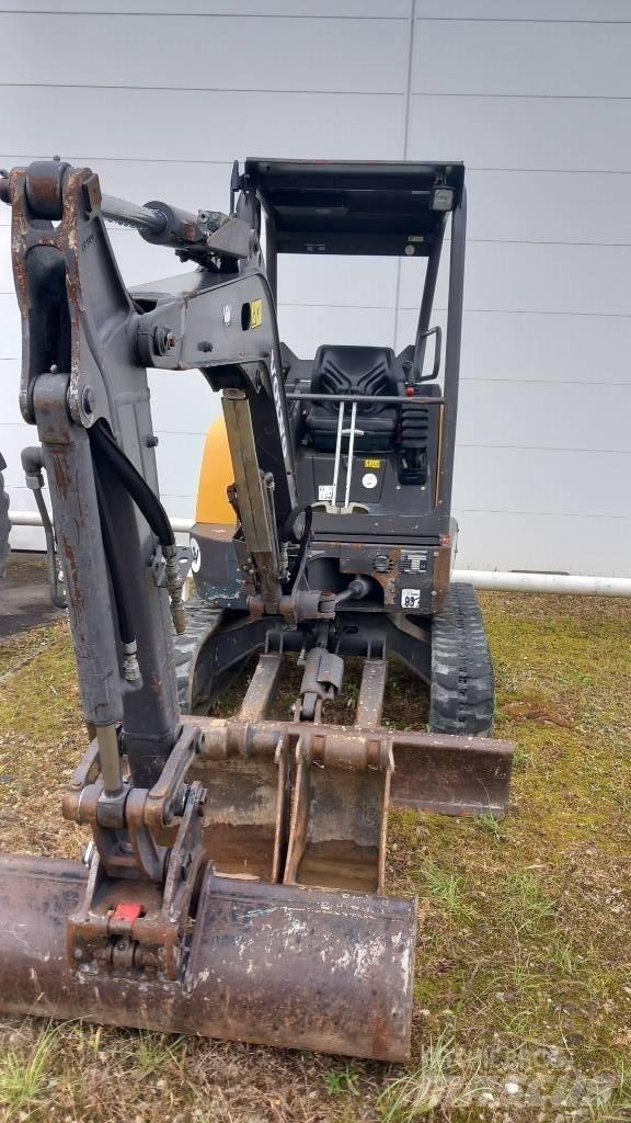 Volvo ECR 25 D Mini ekskavatörler, 7 tona dek