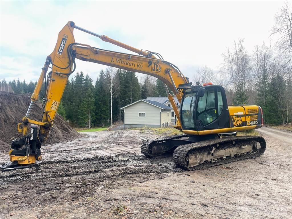 JCB JS 200 LC Paletli ekskavatörler