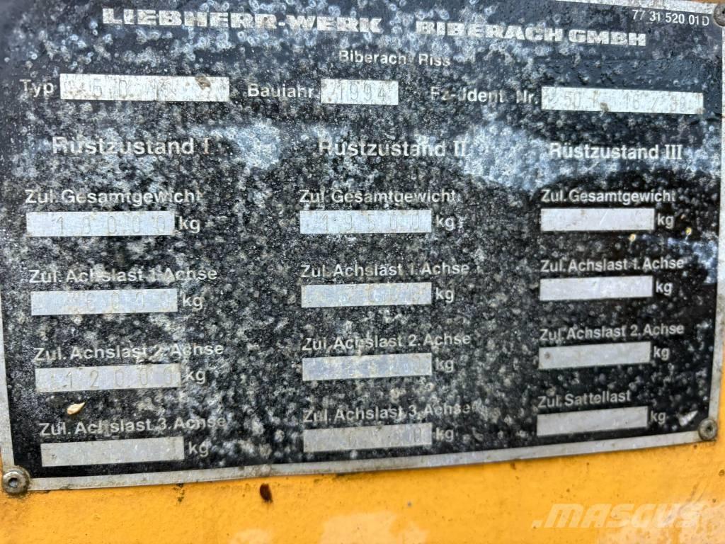 Liebherr 50 K Kule vinçler