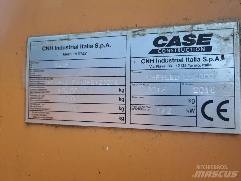 CASE 821 FXR Tekerlekli yükleyiciler