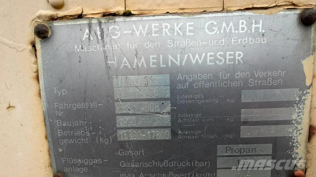 ABG Titan 311 Asfalt sericiler