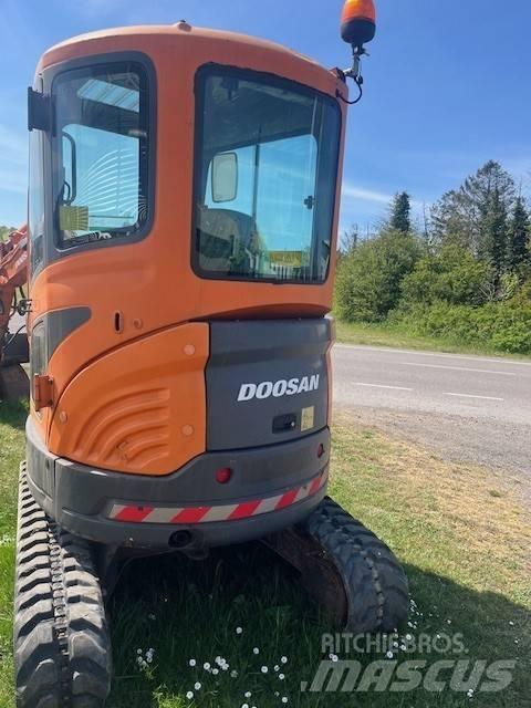 Doosan DX 27 Z Mini ekskavatörler, 7 tona dek