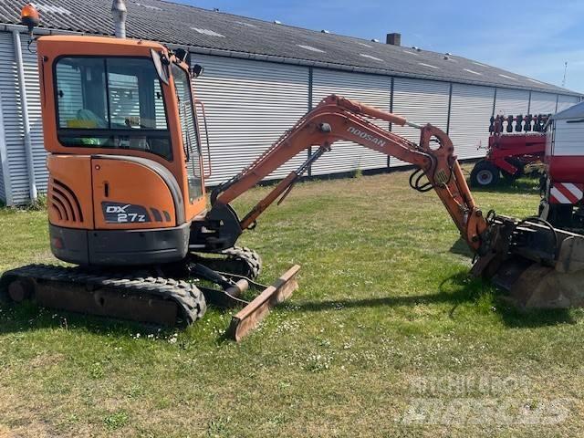 Doosan DX 27 Z Mini ekskavatörler, 7 tona dek