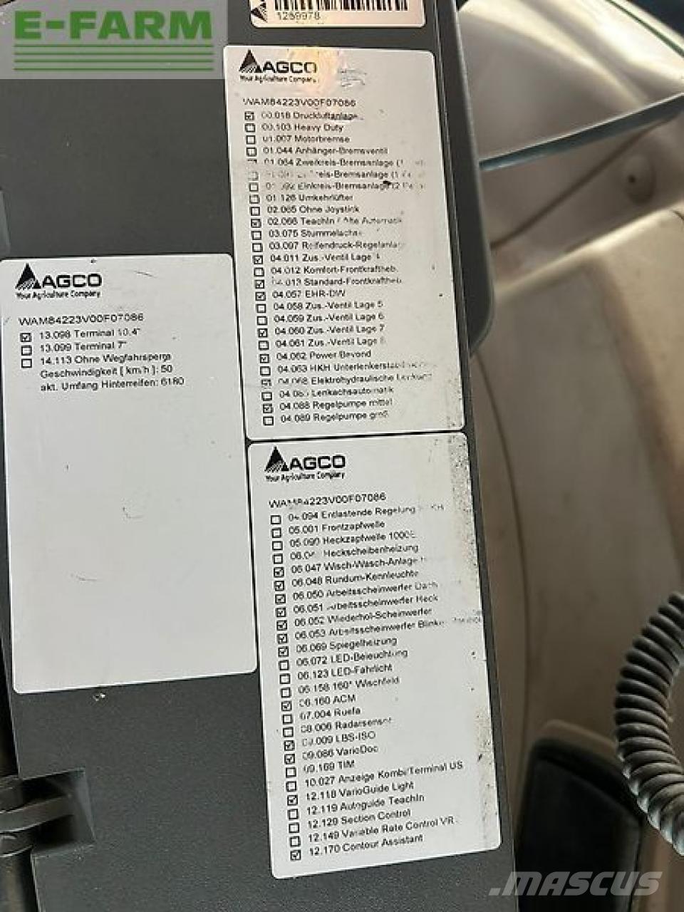 Fendt 828 vario Traktörler