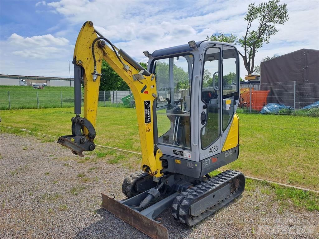 Wacker Neuson ET16 Paletli ekskavatörler