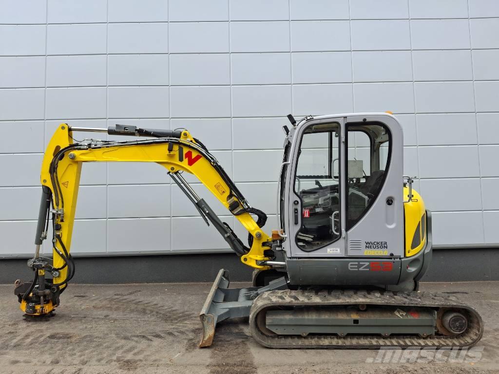 Wacker Neuson EZ 53 Mini ekskavatörler, 7 tona dek