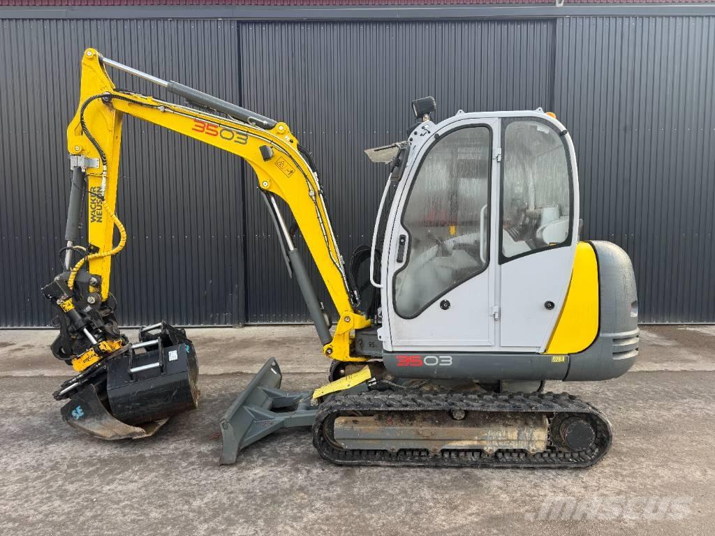Wacker Neuson 3503 Mini ekskavatörler, 7 tona dek
