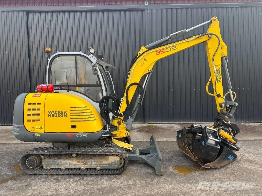 Wacker Neuson 3503 Mini ekskavatörler, 7 tona dek