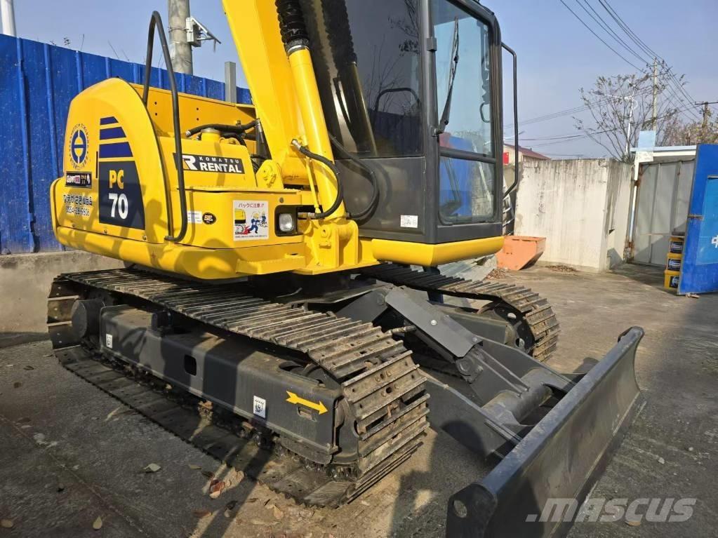 Komatsu PC 70 Mini ekskavatörler, 7 tona dek