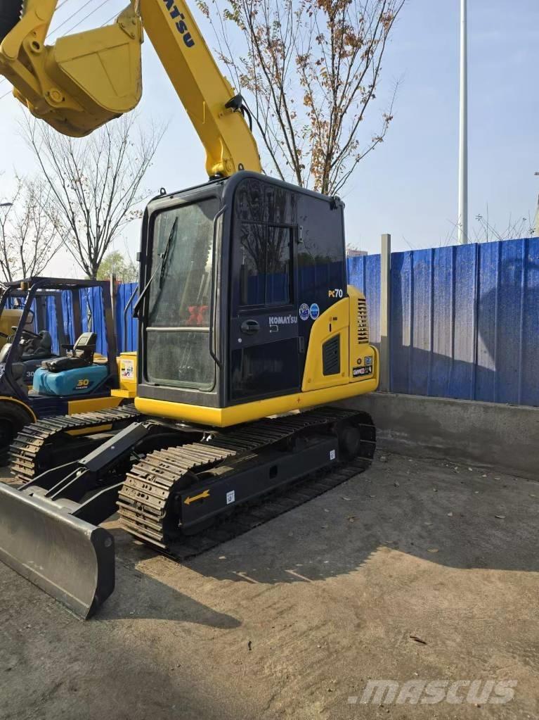 Komatsu PC 70 Mini ekskavatörler, 7 tona dek