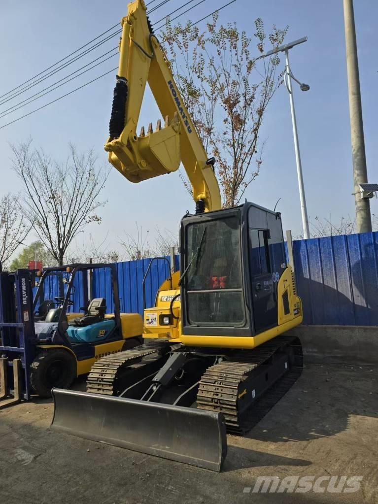 Komatsu PC 70 Mini ekskavatörler, 7 tona dek