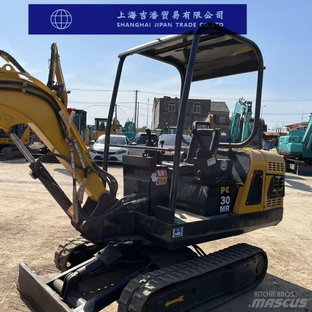 Komatsu PC 30 MR Mini ekskavatörler, 7 tona dek