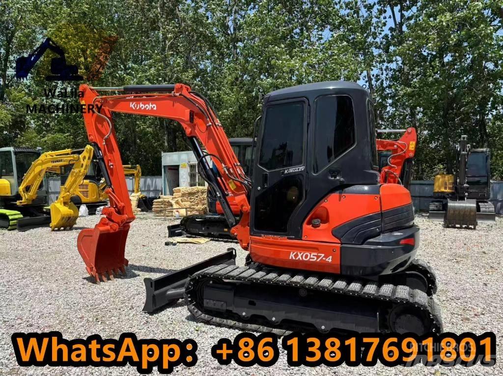 Kubota KX 057-4 Mini ekskavatörler, 7 tona dek