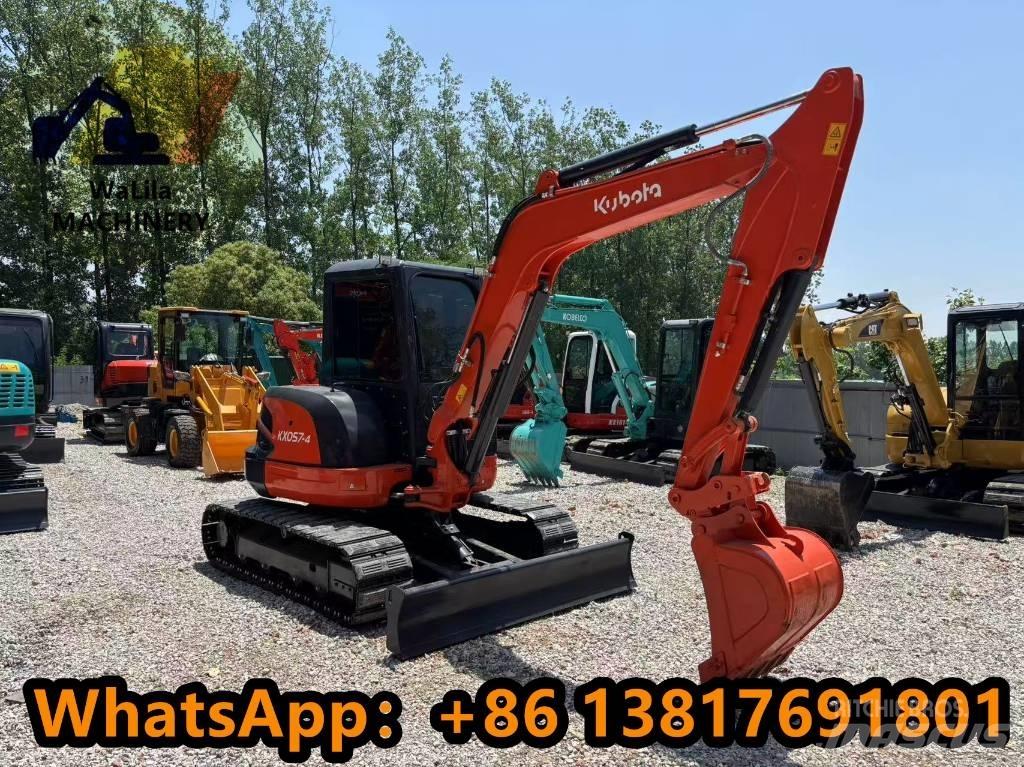 Kubota KX 057-4 Mini ekskavatörler, 7 tona dek