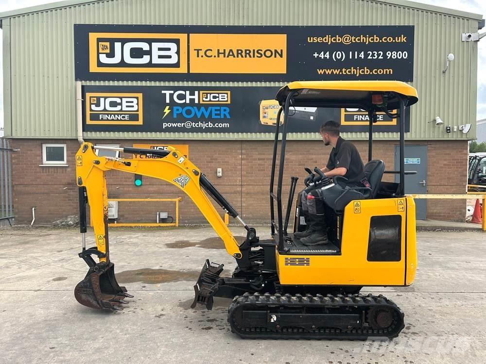 JCB 16C-1 Mini ekskavatörler, 7 tona dek