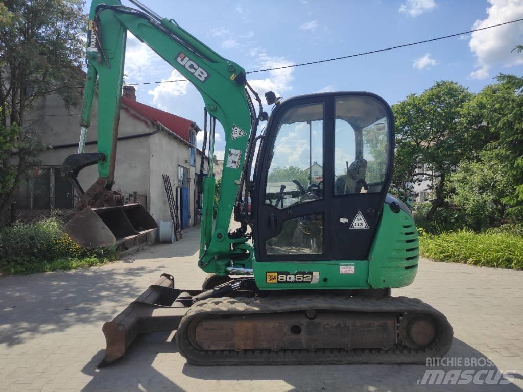 JCB 8052 ZTS Mini ekskavatörler, 7 tona dek