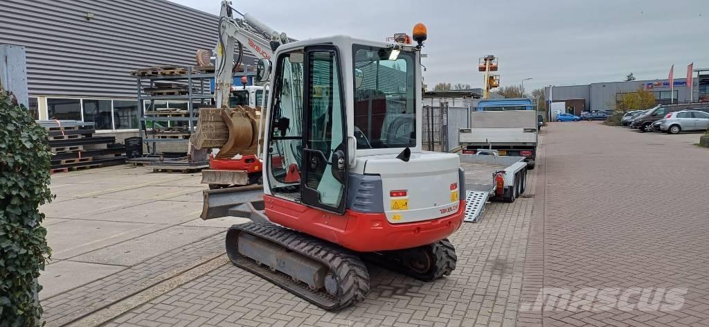 Takeuchi TB 235 CR Mini ekskavatörler, 7 tona dek