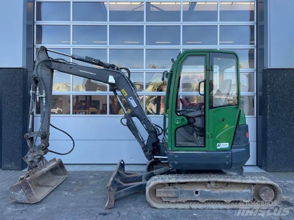 Volvo ECR38 Mini ekskavatörler, 7 tona dek