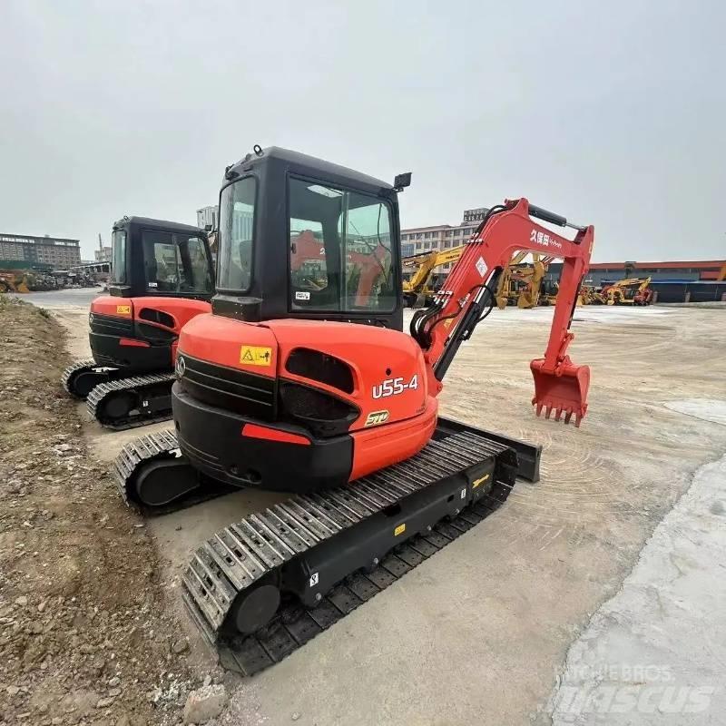 Kubota U 55 Mini ekskavatörler, 7 tona dek