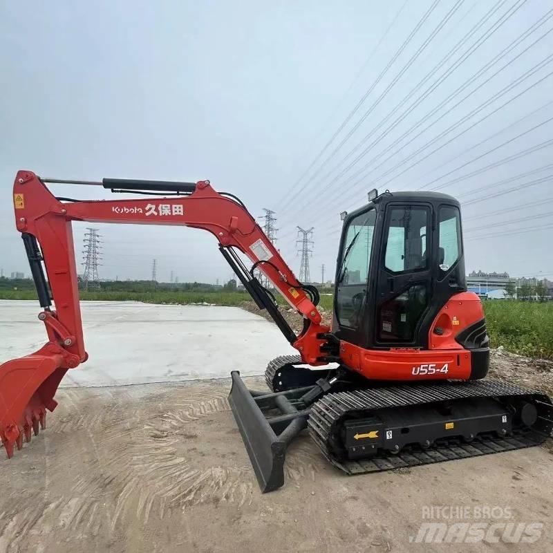 Kubota U 55 Mini ekskavatörler, 7 tona dek