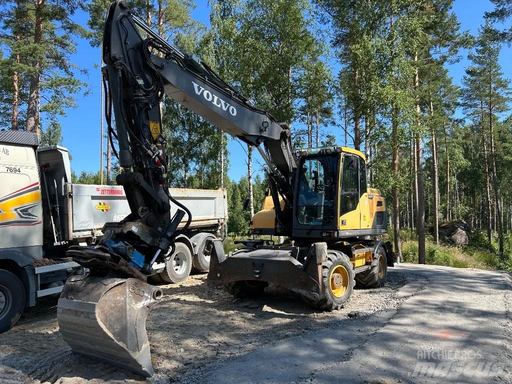Volvo EW 160 D Lastik tekerli ekskavatörler