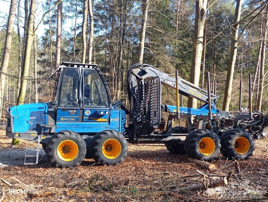 Rottne F15D Tomruk yükleyici traktörler