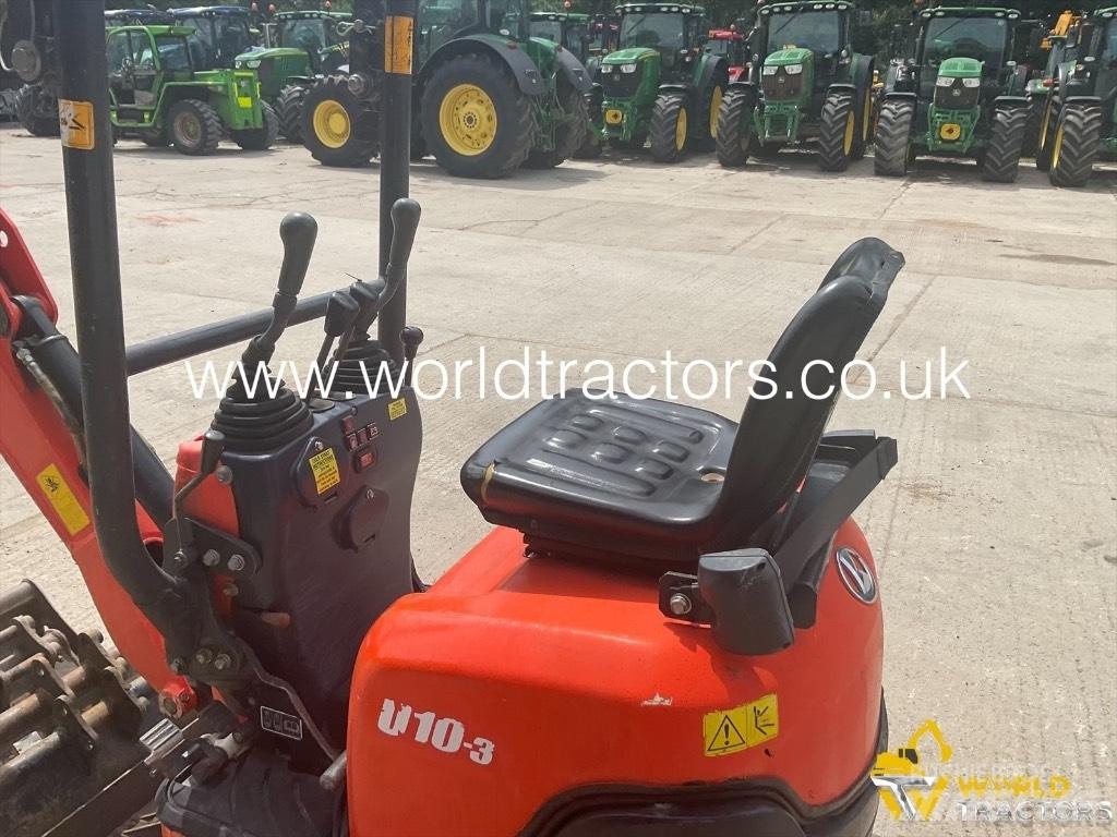 Kubota U 10-3 Mini ekskavatörler, 7 tona dek