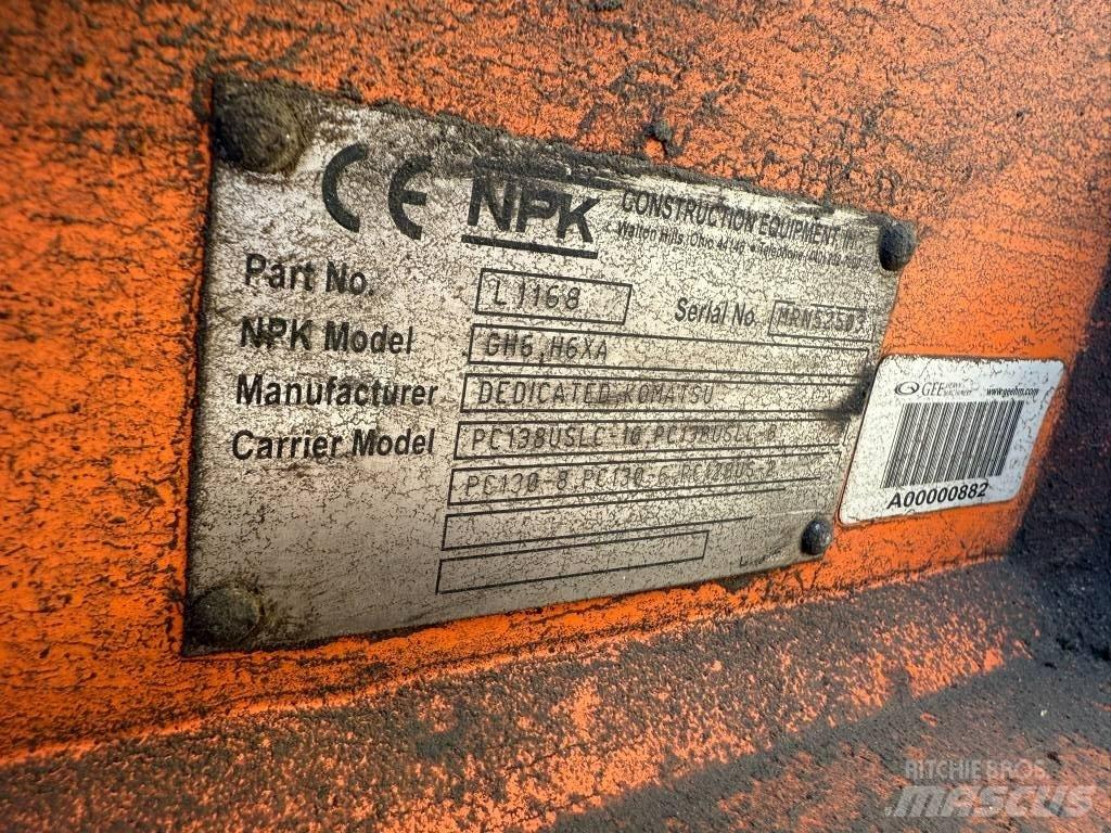 NPK GH 6 Hidrolik kırıcılar