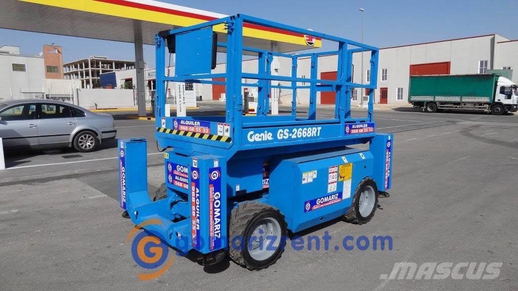 Genie GS 2668 RT Makasli platformlar