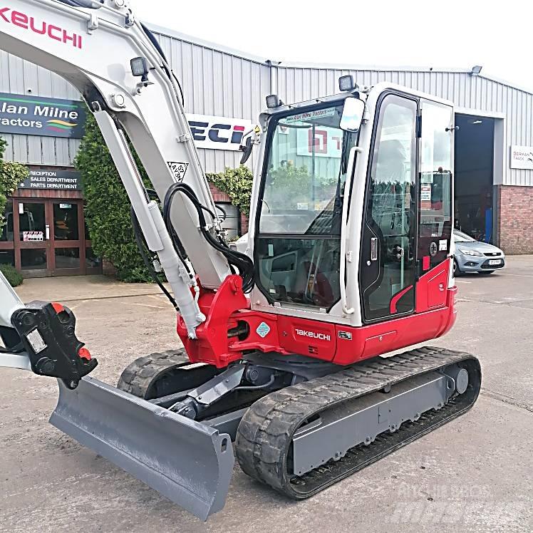 Takeuchi TB250-2 Mini ekskavatörler, 7 tona dek