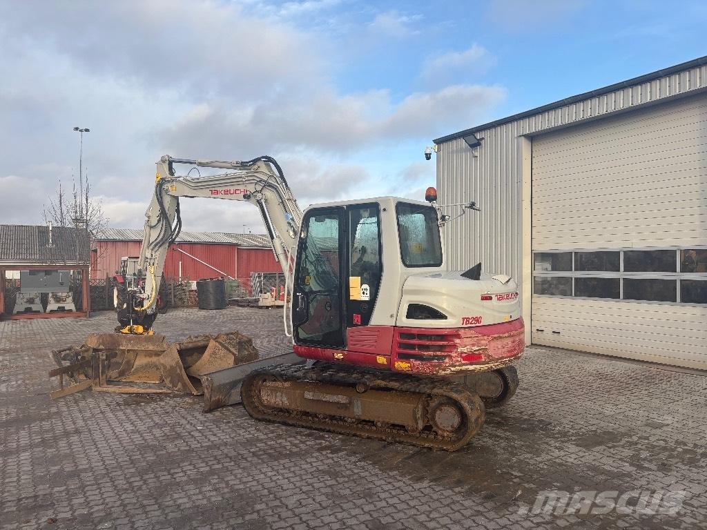 Takeuchi TB 290 Midi ekskavatörler 7 - 12 t
