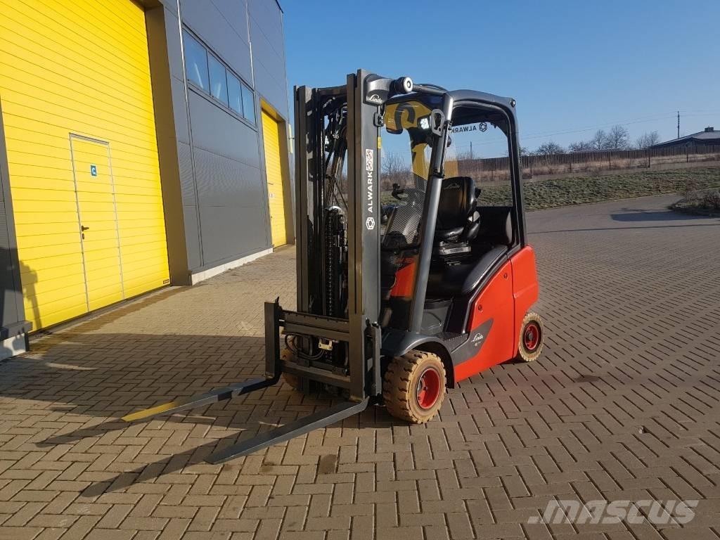 Linde H18T LPG'li forkliftler