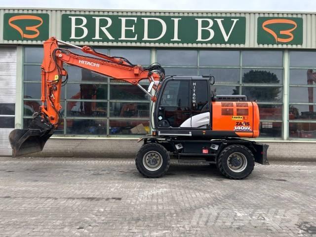 Hitachi ZX 140 W-6 Lastik tekerli ekskavatörler