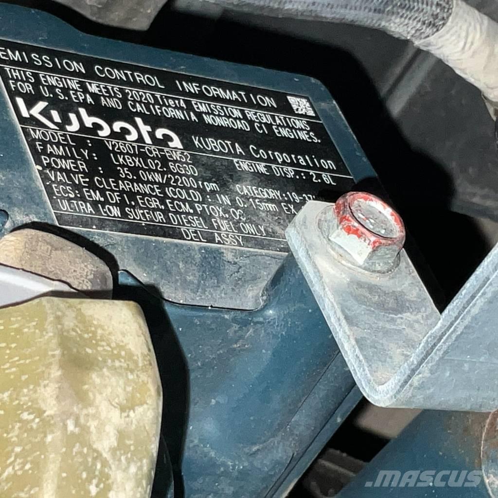 Kubota U 56-5 Mini ekskavatörler, 7 tona dek