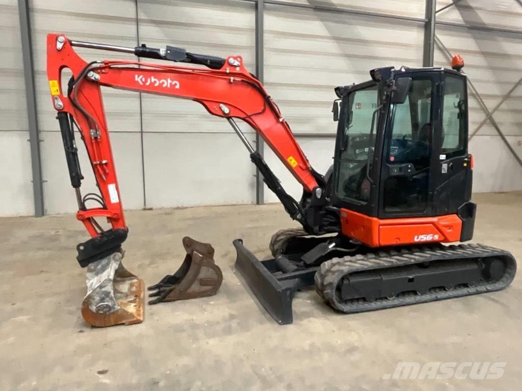 Kubota U 56-5 Mini ekskavatörler, 7 tona dek