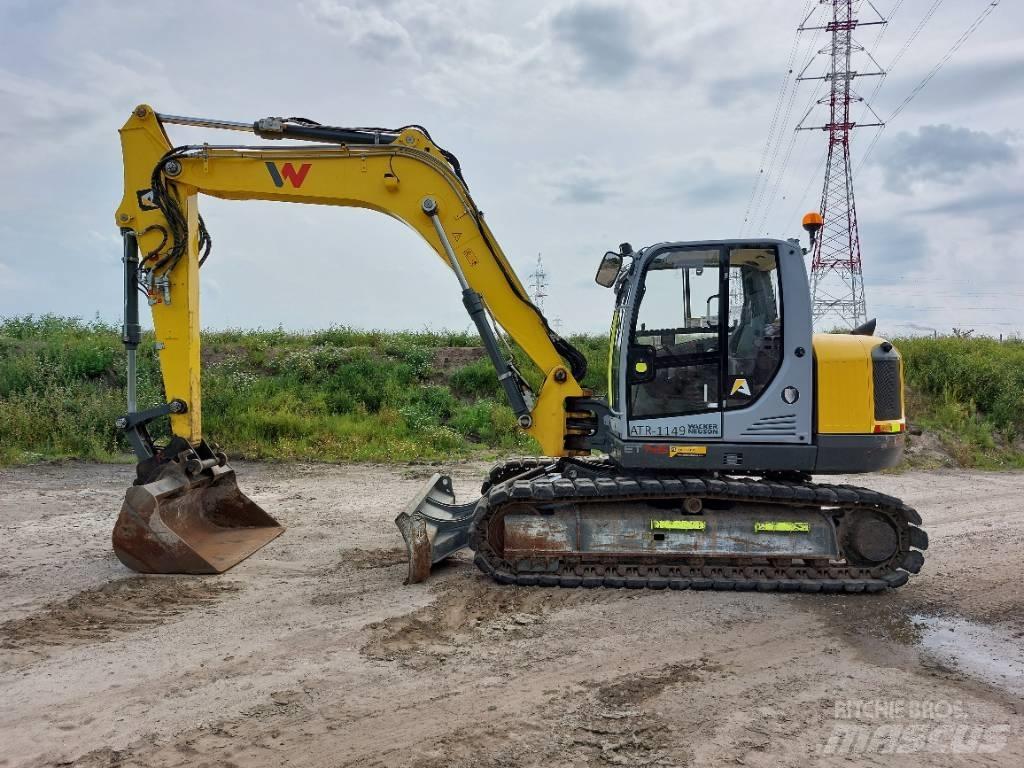 Wacker Neuson ET145 Paletli ekskavatörler
