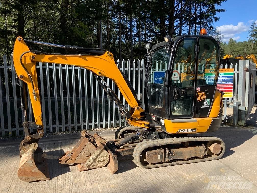 JCB 8026 CTS Mini ekskavatörler, 7 tona dek
