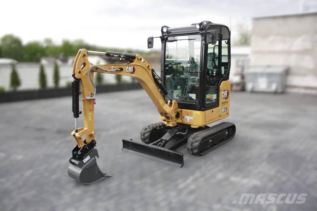 CAT 301.08-05A Mini ekskavatörler, 7 tona dek