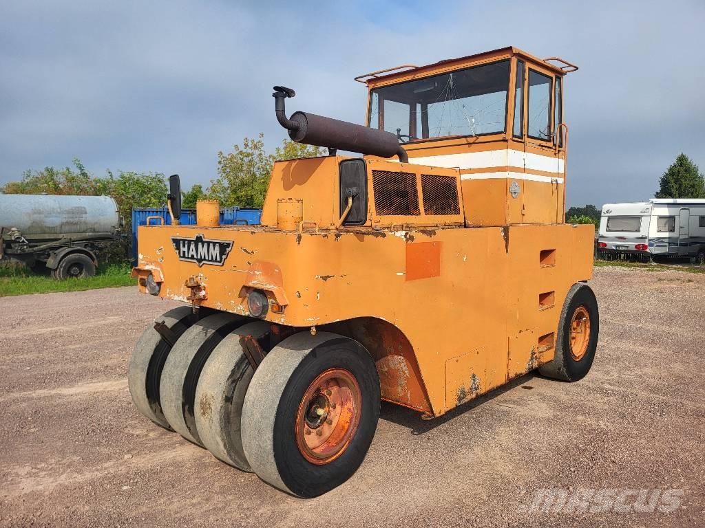 Hamm GRW 10 Pnömatik lastikli silindirler