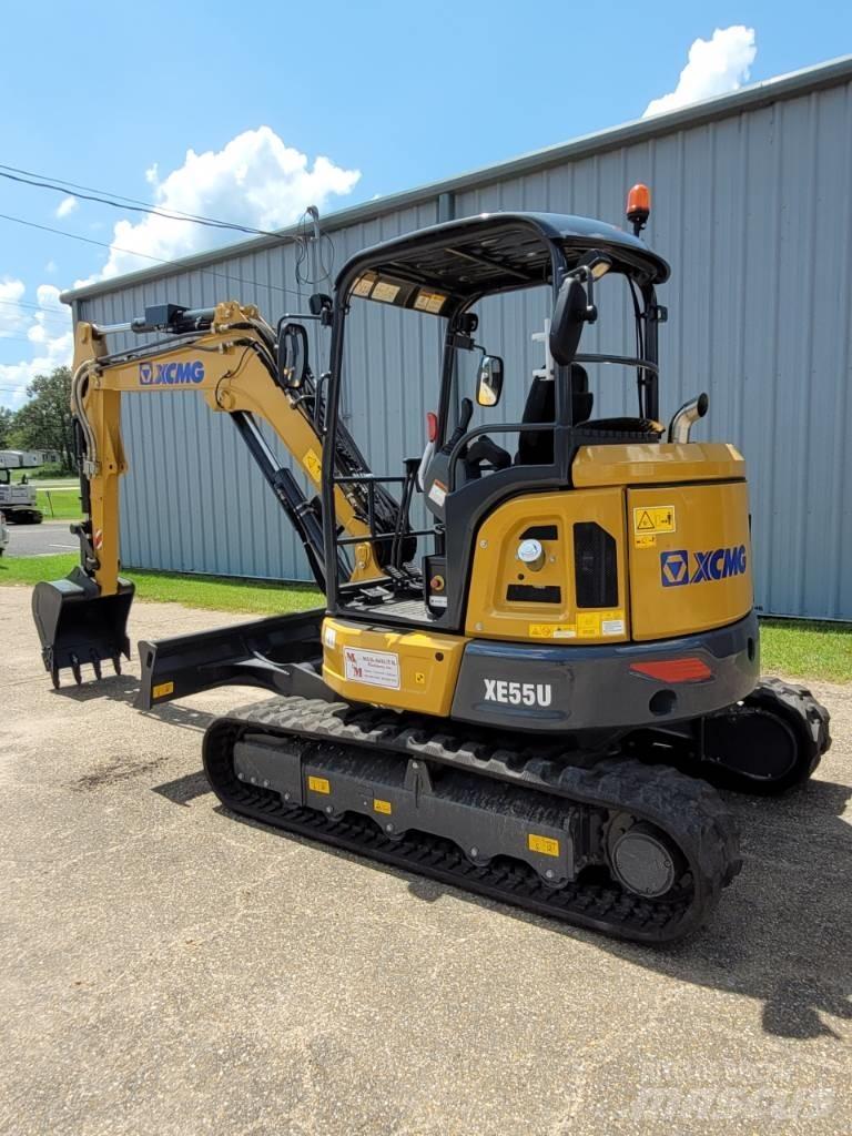 XCMG XE55 U Mini ekskavatörler, 7 tona dek
