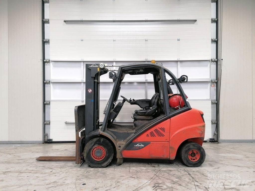 Linde H30T-02 LPG'li forkliftler