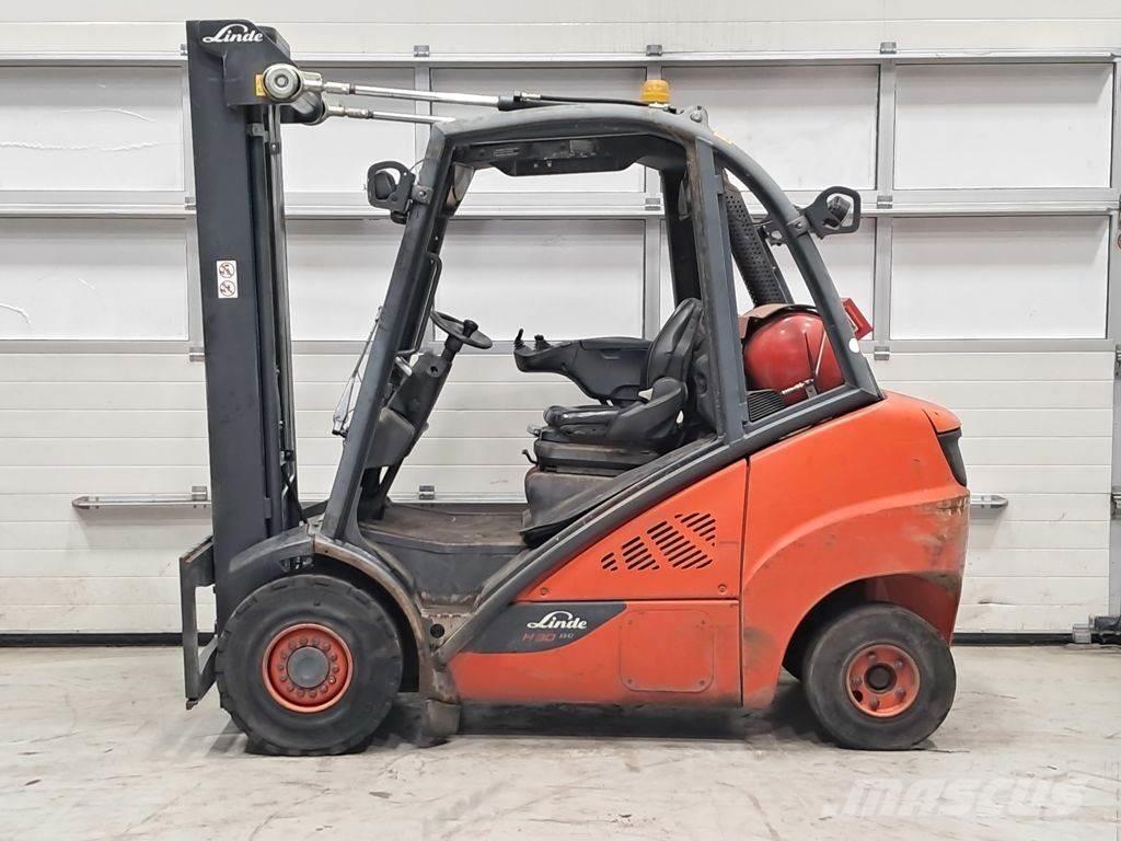Linde H30T-02 LPG'li forkliftler
