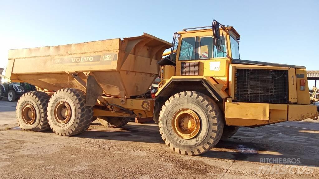 Volvo A35C Belden kirma kaya kamyonu
