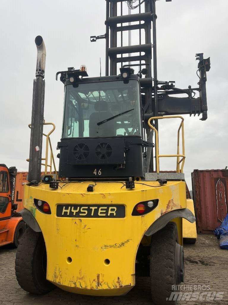 Hyster H10XM-ECD8 Reach stacker - konteyner forkliftleri