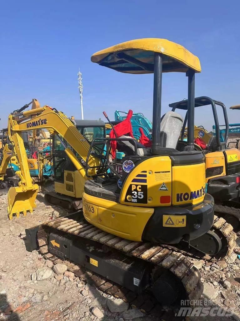 Komatsu PC 35 Mini ekskavatörler, 7 tona dek