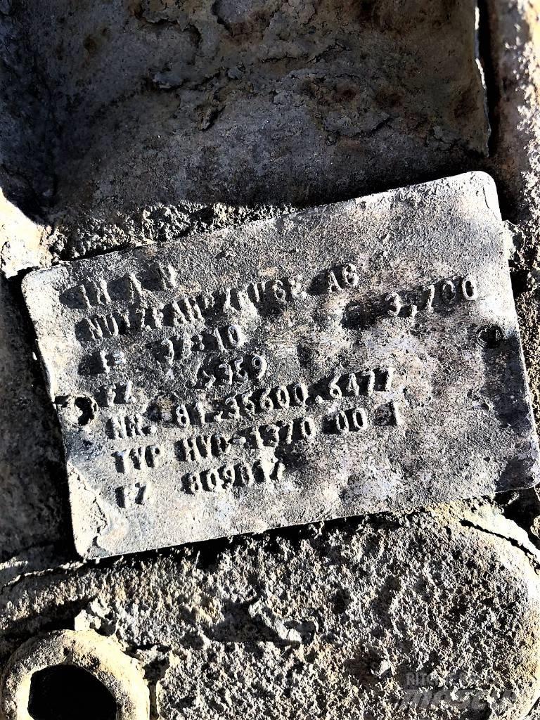 MAN HYD1370-00 Akslar
