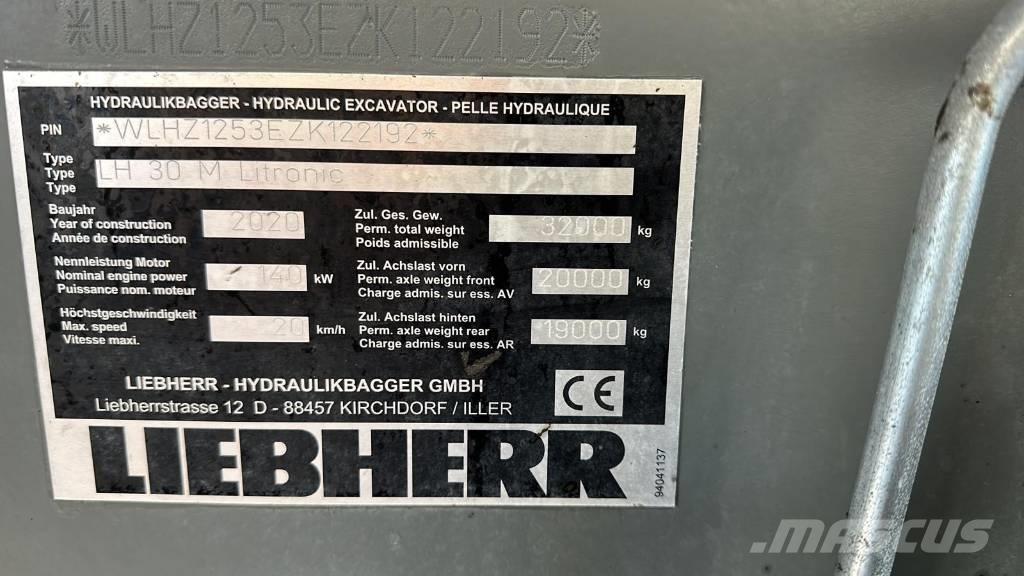 Liebherr LH 30 M Atık taşıma araçları