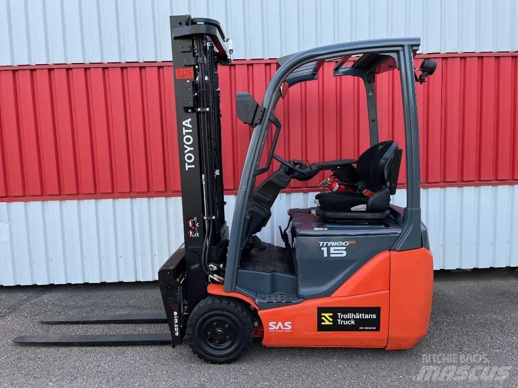Toyota 8 FB E 15 Elektrikli forkliftler