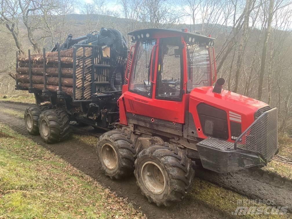 Komatsu 835tx Tomruk yükleyici traktörler